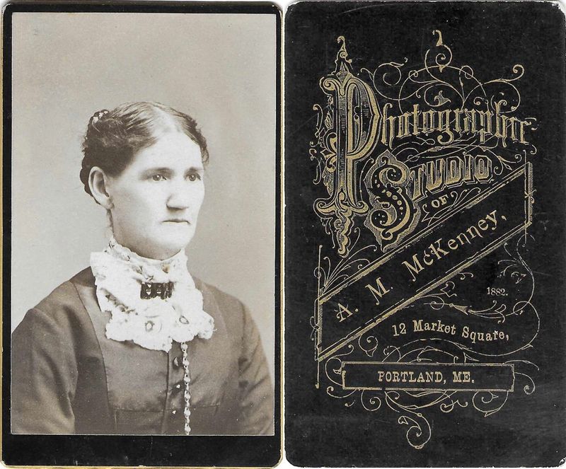 McKenney, Albert M., Portalnd, Maine, 1882