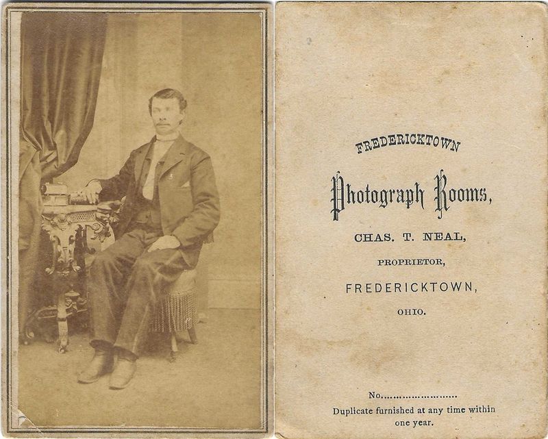 Neal, Charles T., Fredericktown, Ohio, 1870 – 1880