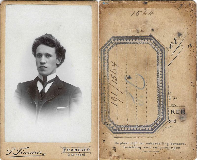Timmer, Petrus, 2 de Noord, Franeker, 1900  1932