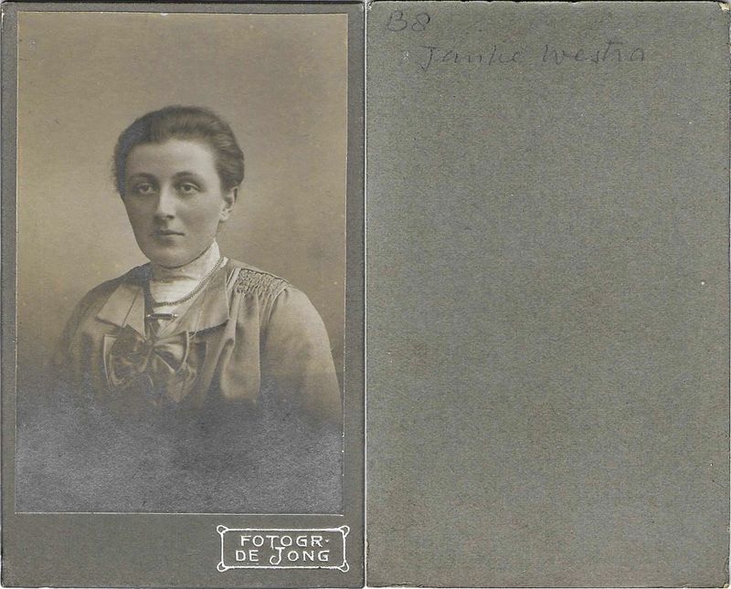 Jong, Aaltje de, Leeuwarden, 1914 - 1934