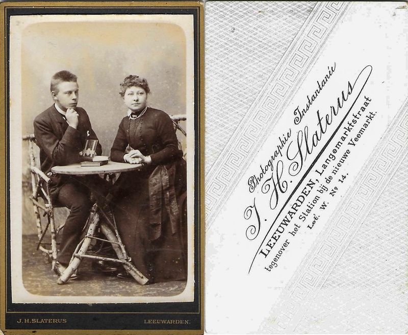 Slaterus, Idanus Hendrikus, Leeuwarden, 1895 - 1899