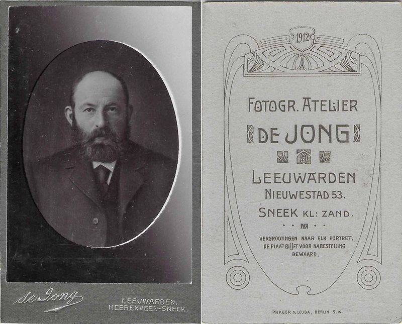 Jong, Aaltje de, Leeuwarden, 1912