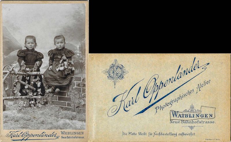 Oppenlnder, Karl, Wailblingen, 1896  1910