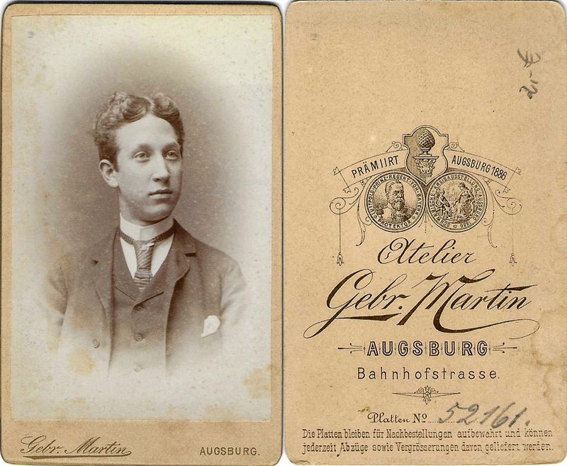 Martin, Eustach & Ignatz, Augsburg, 1870 - 1893