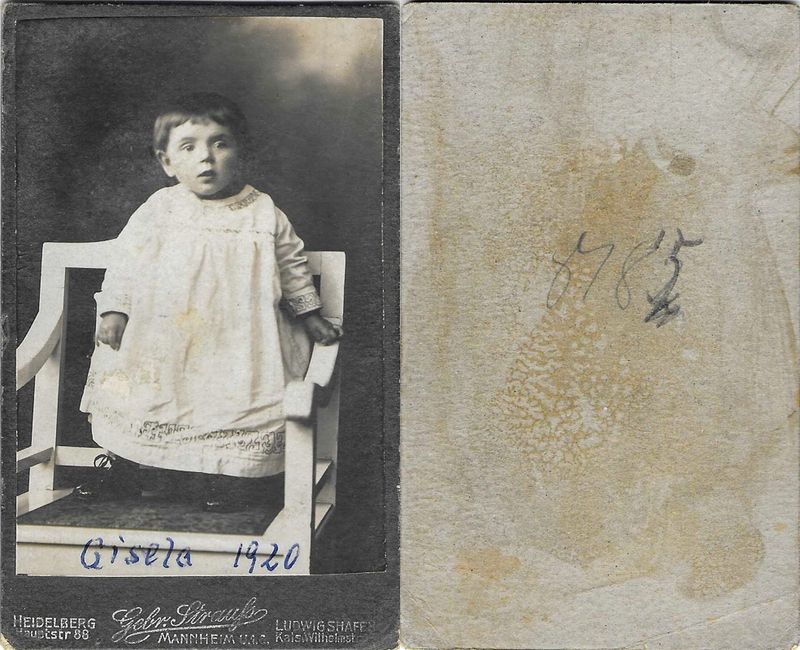 Strauss, Gebr., Heidelberg, 1920