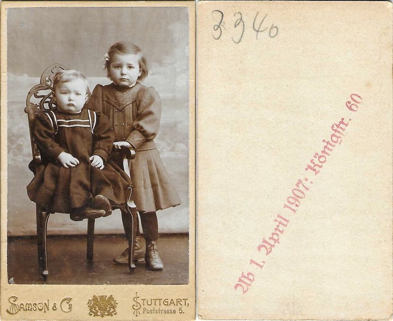 Samson, Stuttgart, 1903 - 1907