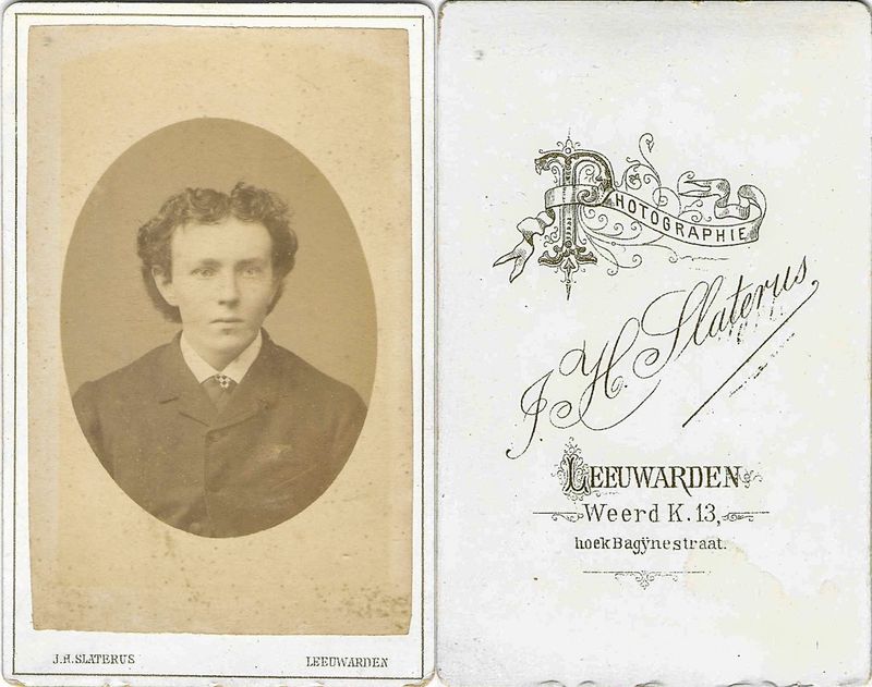 Slaterus, Idanus Hendrikus, Leeuwarden, 1876 – 1885