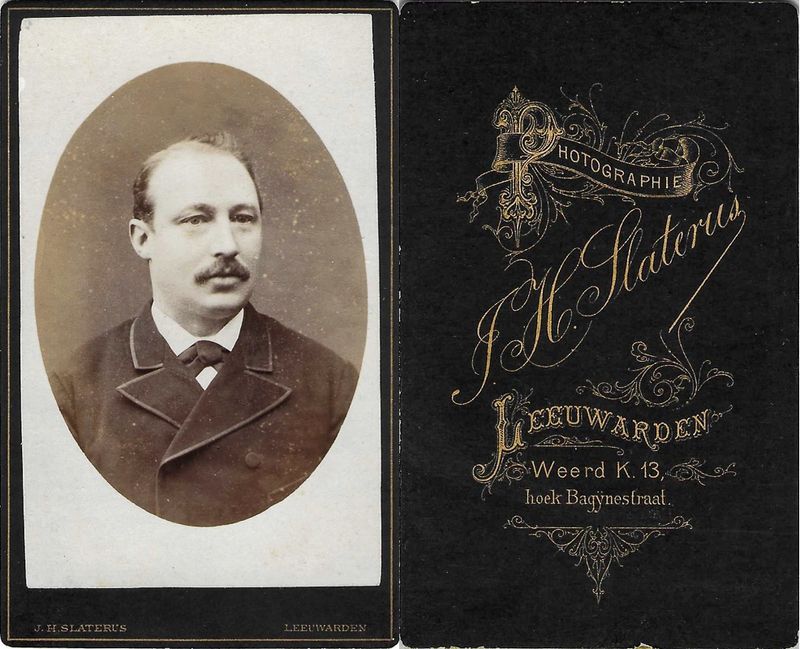 Slaterus, Idanus Hendrikus, Leeuwarden, 1880 - 1890