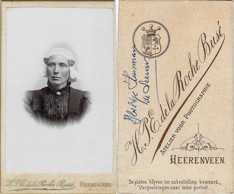 Historical Portrait Photography from Heerenveen