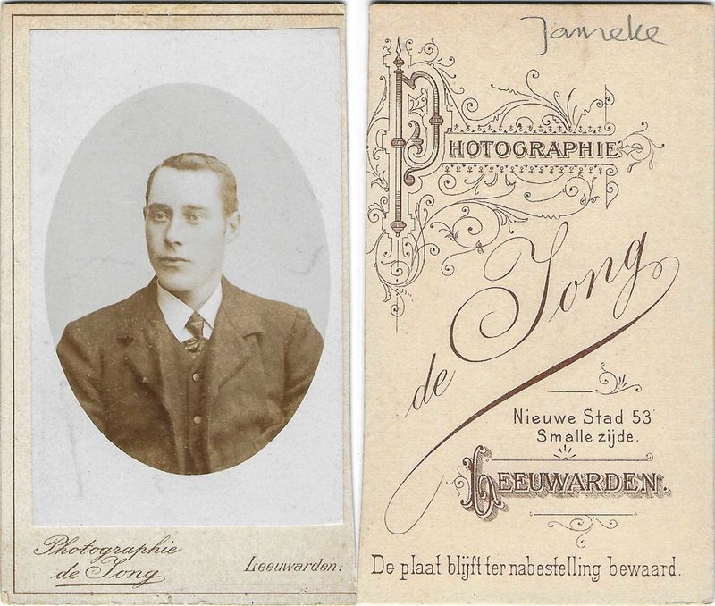 Jong, Aaltje de, Leeuwarden, 1895 - 1901