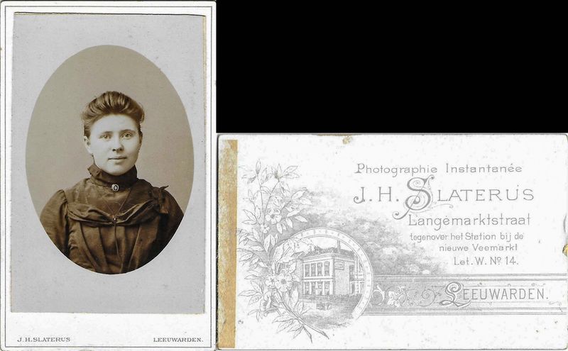 Slaterus, Idanus Hendrikus, Leeuwarden, 1890 - 1900