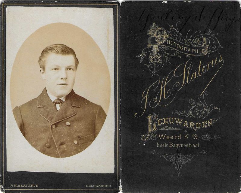 Slaterus, Idanus Hendrikus, Leeuwarden, 1880 - 1890