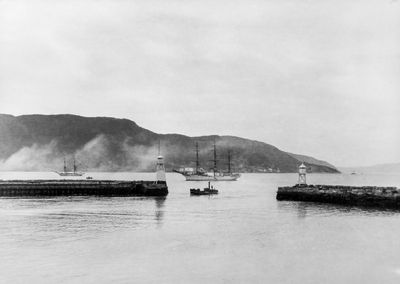 Zomer 1930 Haven Trondheim