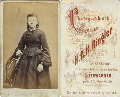 Ringler, Hendrik Anthonie Karel, Leeuwarden, 1872-1876