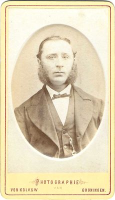 Photographie van Von Kolkow, 1869  1870, front