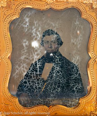Sixth plate Ambrotype USA (?) c. 1860