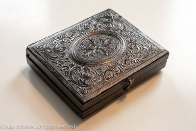 Ambrotype case 'Kendra's geometric' #823 (~ 1855)