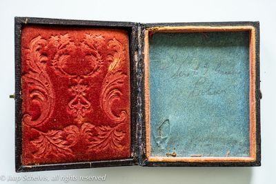 Ambrotype case 'Kendra's geometric' #823 (~ 1855)