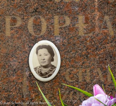Cemetery portrait