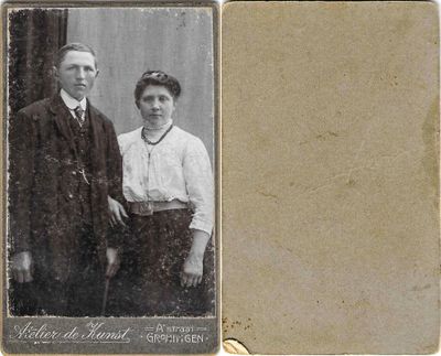 Historical portrait photography from the city of Groningen