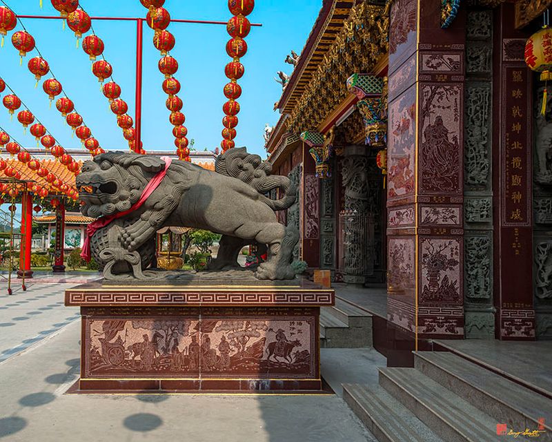 San Jao Xian Lo Dai Tien Gong Fu Lion and Entrance (DTHSP0293)