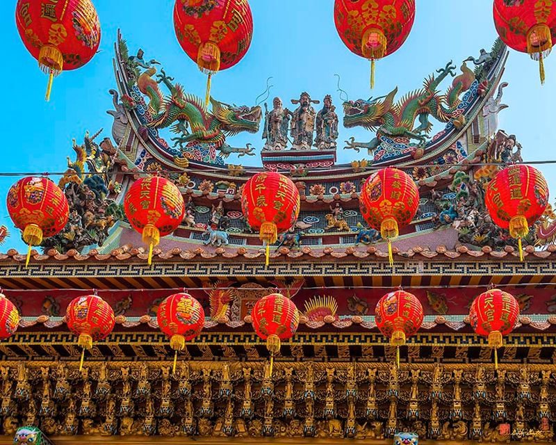 San Jao Xian Lo Dai Tien Gong Dragon Roof (DTHSP0296)