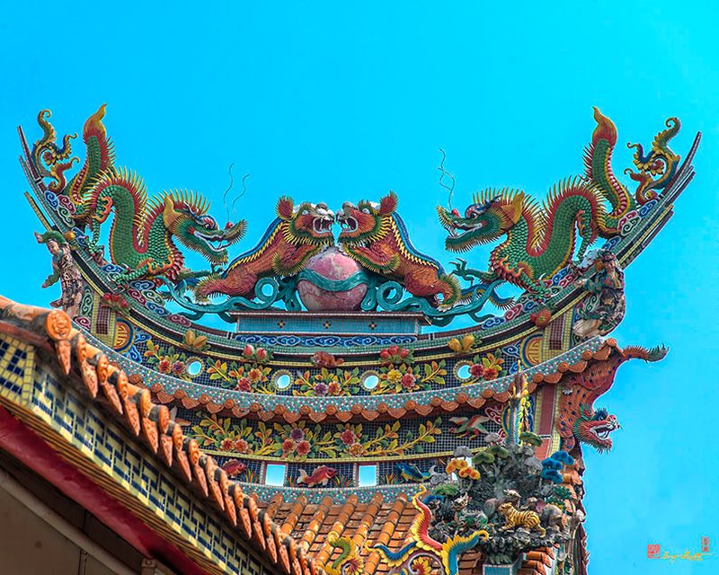 San Jao Xian Lo Dai Tien Gong Dragon Roof (DTHSP0315)