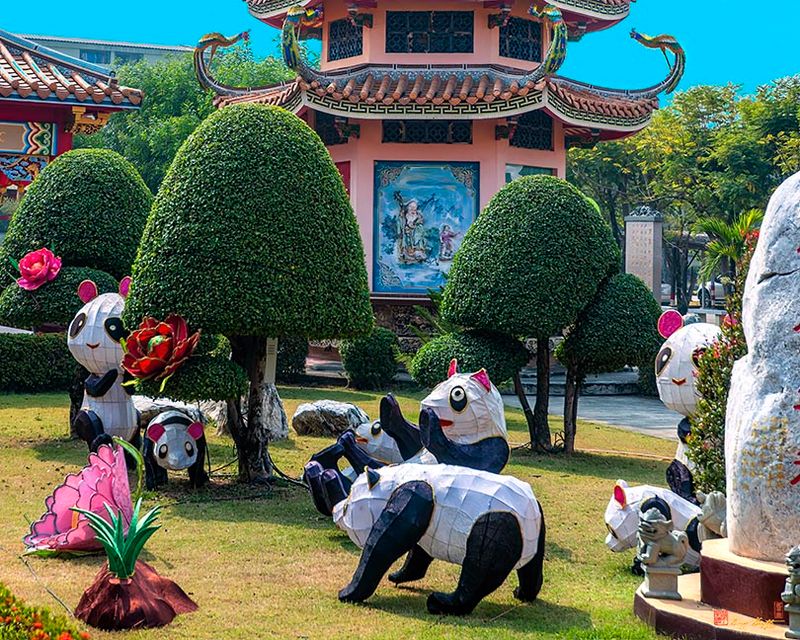 San Jao Xian Lo Dai Tien Gong Panda Garden (DTHSP0323)