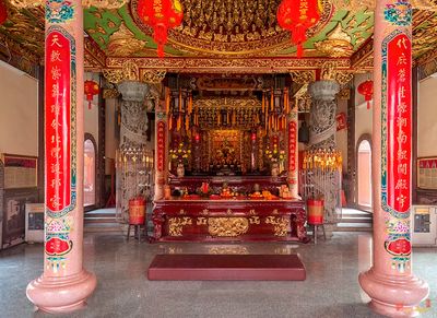San Jao Xian Lo Dai Tien Gong Faan Fu Qian Sui Altar (DTHSP0290)
