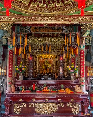 San Jao Xian Lo Dai Tien Gong Faan Fu Qian Sui Altar (DTHSP0291)