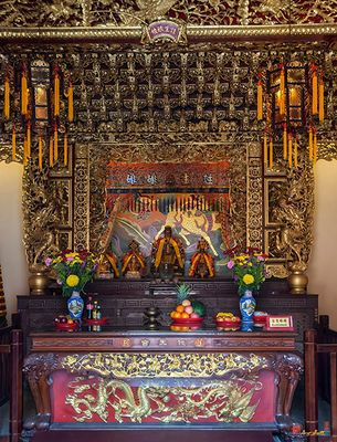 San Jao Xian Lo Dai Tien Gong Zhu Sheng Niang or Goddess of Mercy Altar (DTHSP0304)