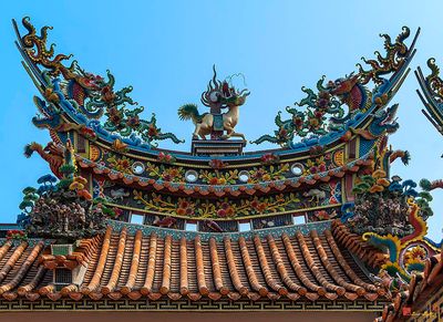 San Jao Xian Lo Dai Tien Gong Dragon Roof (DTHSP0305)