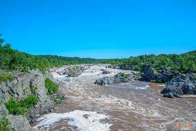 Great Falls of the Potomac River in Flood (DS0121)