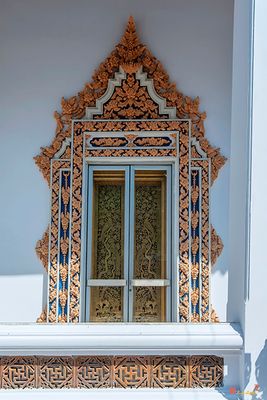 Wat Sam Phraya Phra Ubosot Window (DTHB1336)
