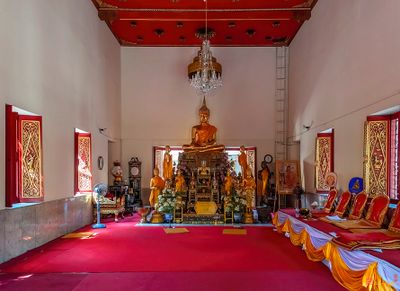 Wat Mai Amataros Phra Ubosot Interior (DTHB1332)