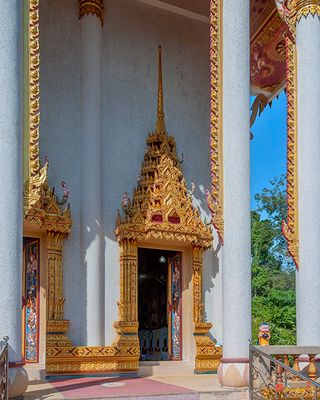 Wat Khao Rang Phra Ubosot Entrance (DTHP0556)