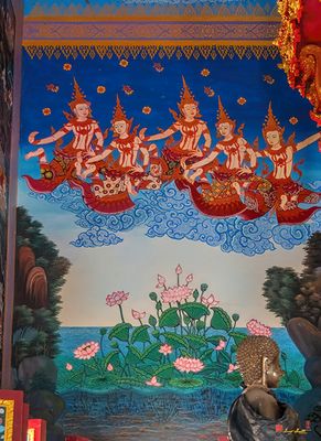 Wat Khao Rang Phra Ubosot Interior Paintings (DTHP0558)