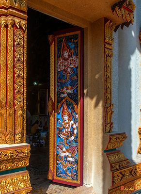 Wat Khao Rang Phra Ubosot Door Panel (DTHP0565)