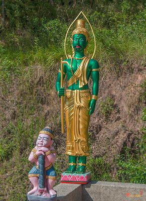 Wat Khao Rang Phra Ubosot Mahout Warrior Guardian (DTHP0567)