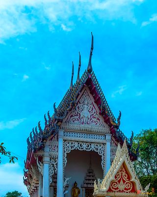 Wat Thepnimit Phra Ubosot Gable (DTHP0421)