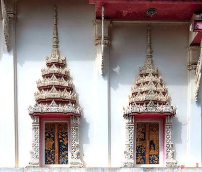 Wat Thepnimit Phra Ubosot Windows (DTHP0422)