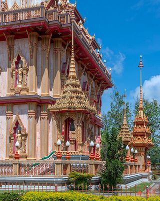 Wat Chalong Phramahathat Chedi Corner Tower (DTHP0410)