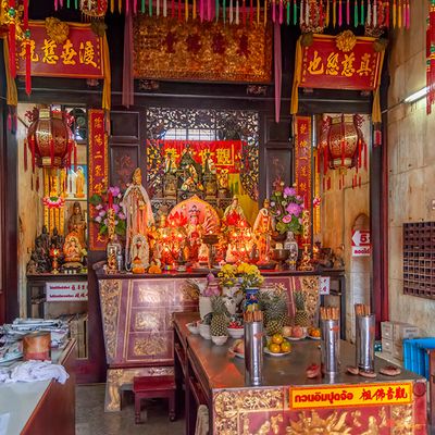 San Jao Pud Jor or Kuan Im Teng-觀音廟 Principal Altar (DTHP0518)