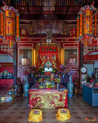 San Jao Samshan Thian Heukung or Hockchew Club Principal Altar (DTHP0500)