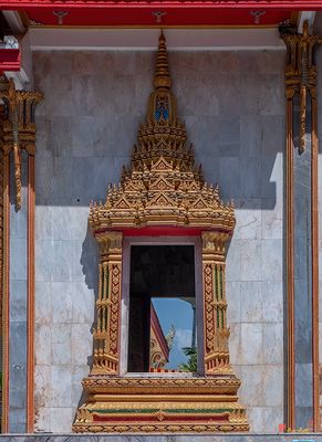 Wat Chalong Phra Wihan Window (DTHP0403)