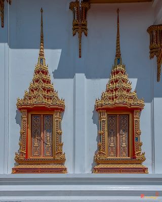 Wat Chalong Phra Ubosot Windows (DTHP0398)