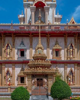 Wat Chalong Phramahathat Chedi Gate (DTHP0408)