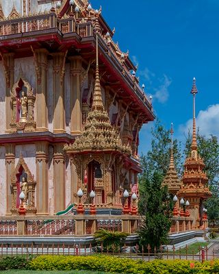 Wat Chalong Phramahathat Chedi Corner Tower (DTHP0410)