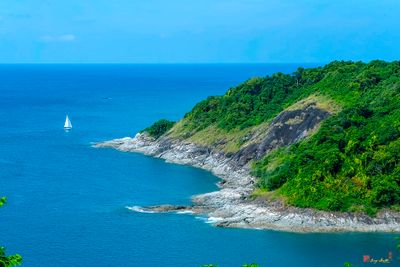 Ko Man Island from Phra Prom Area on Promthep Cape (DTHP0350)