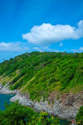 Promthep Cape Headland from Wat Laem Promthep (DTHP0353)